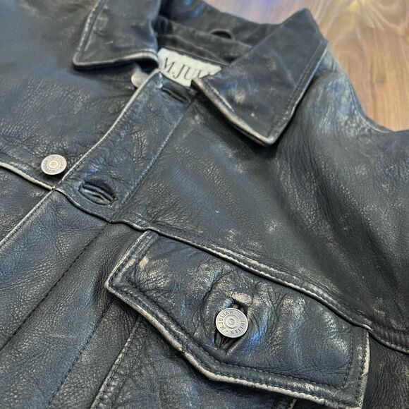 Wilson’s Leather M Julian Men’s Jacket Distressed Supernatural Size Large - Picture 2 of 16